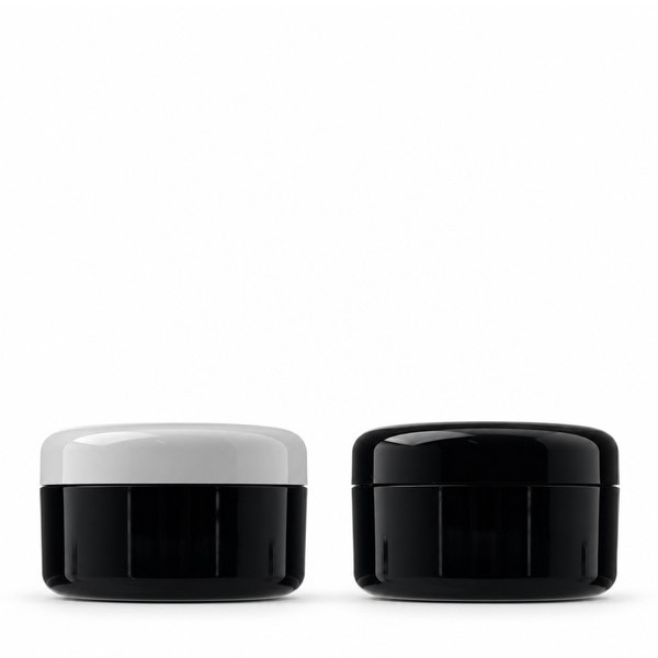 크림 용기 50ml 검정