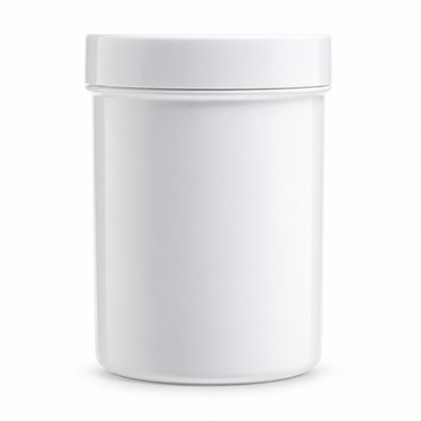 크림 용기 500ml 백색
