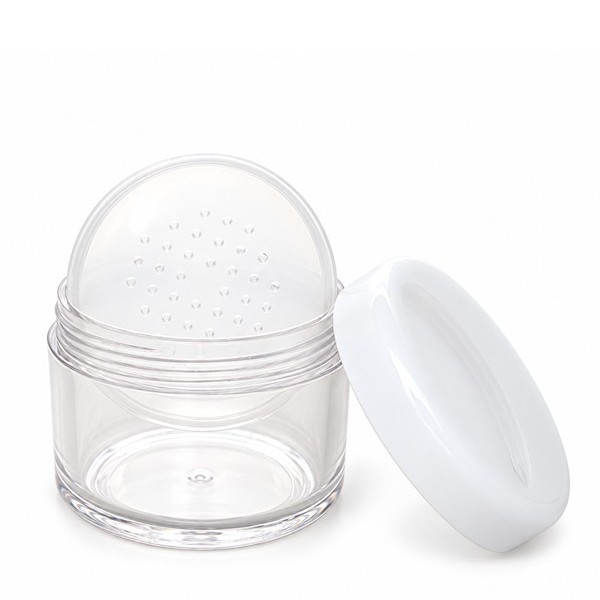파우더 용기 100ml 투명