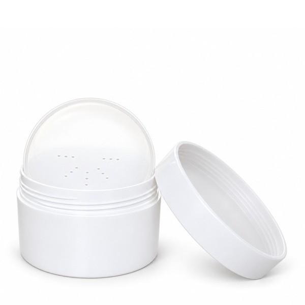 파우더 용기 250ml 백색