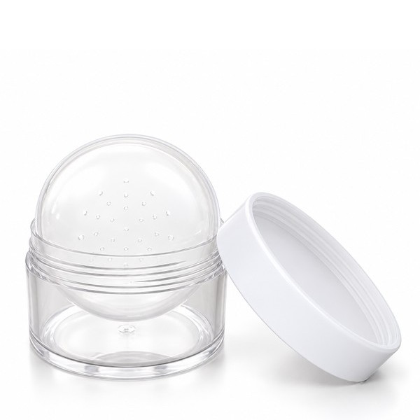 파우더 용기 250ml 투명