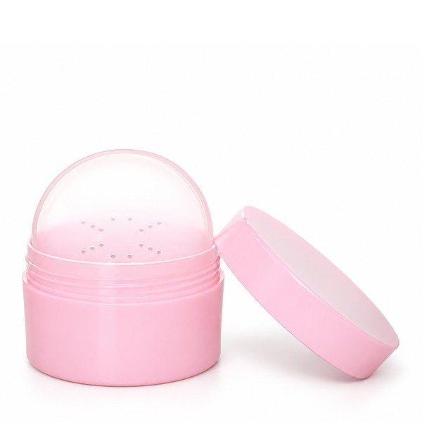 파우더 용기 250ml 핑크