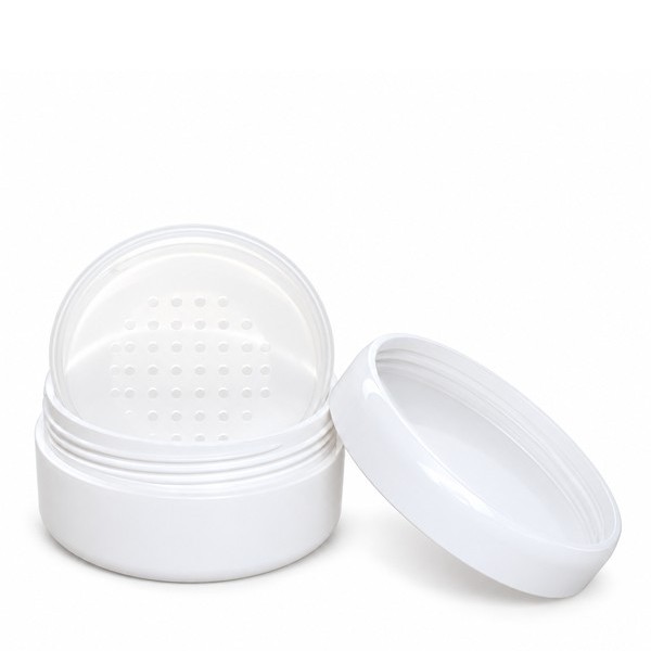 파우더 용기 65ml 백색