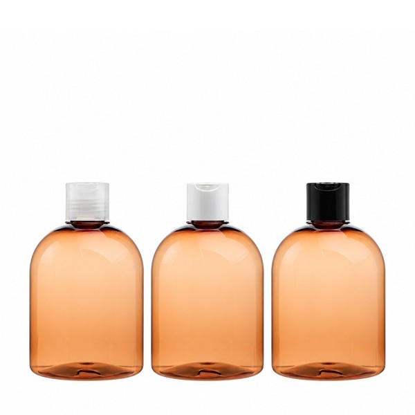 프레스 캡 350ml 갈색