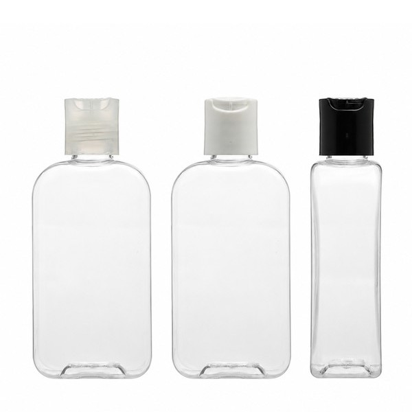 프레스 캡 100ml 사각 투명