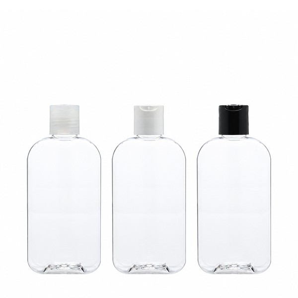 프레스 캡 200ml 사각 투명