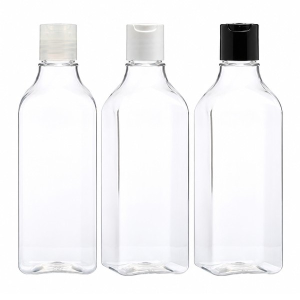 프레스 캡 500ml 사각 투명