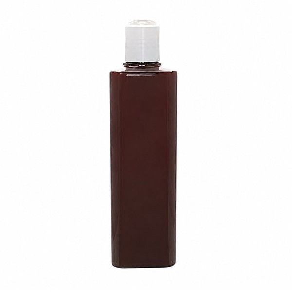 프레스 캡 350ml 사각 갈색