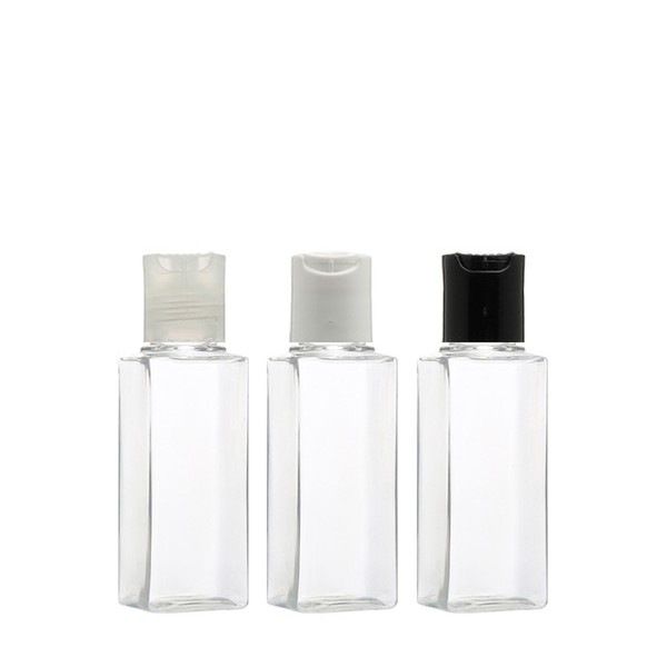 프레스 캡 60ml 사각 투명