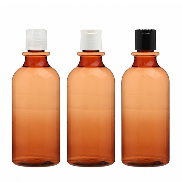 프레스 캡 Y 500ml 갈색