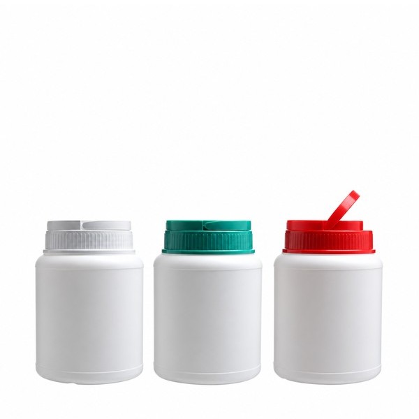 대용량 단지 3,000ml 원형 백색