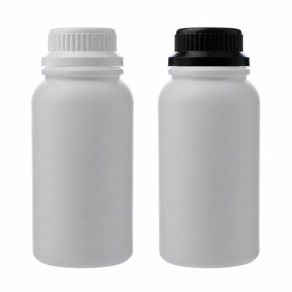 안전캡 용기 500ml 특 백색