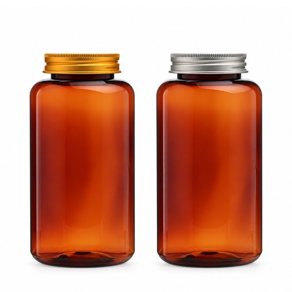 알루미늄 캡 500ml 갈색