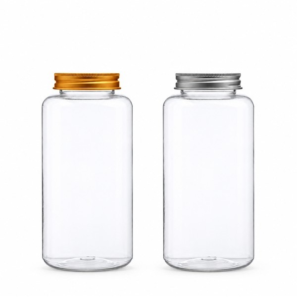 알루미늄 캡 600ml 투명