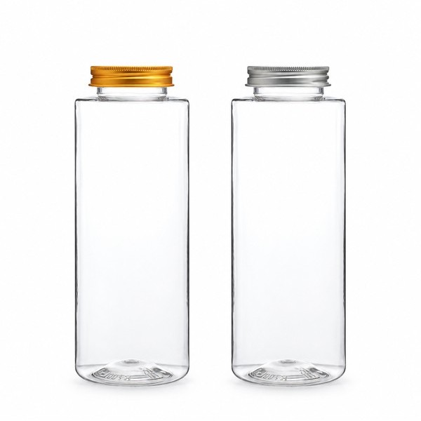알루미늄 캡 700ml 롱 라운드 투명