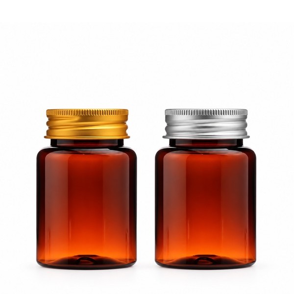 알루미늄 캡 80ml 갈색