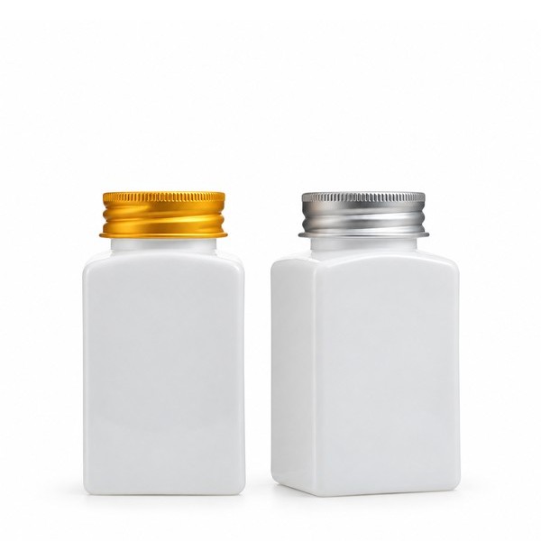 알루미늄 캡 150ml 사각 백색