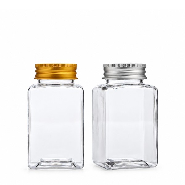 알루미늄 캡 150ml 사각 투명