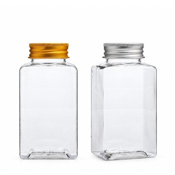 알루미늄 캡 200ml 사각 투명