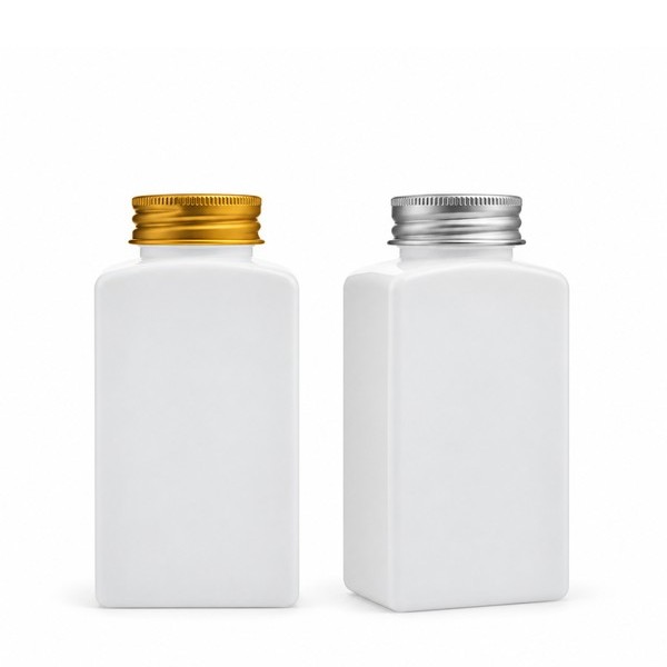 알루미늄 캡 250ml 사각 백색