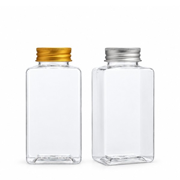 알루미늄 캡 250ml 사각 투명