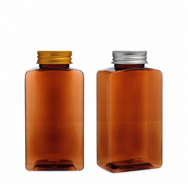알루미늄 캡 300ml 사각 갈색