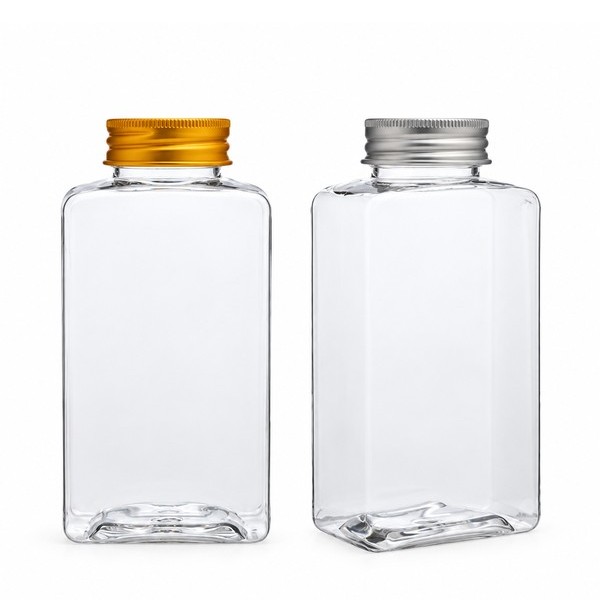 알루미늄 캡 300ml 사각 투명