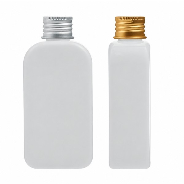 알루미늄 캡 100ml 사각 백색