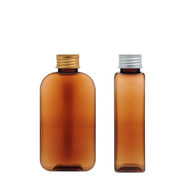 알루미늄 캡 150ml 사각 갈색