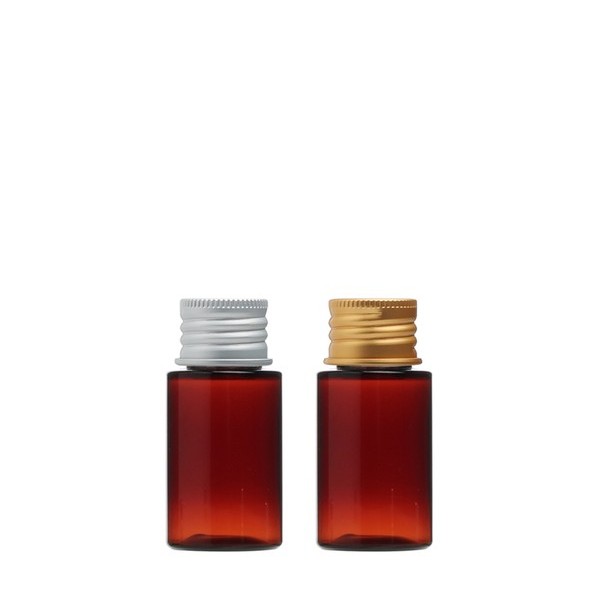 알루미늄 캡 20ml 갈색