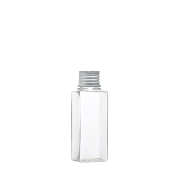 알루미늄 캡 60ml 사각 투명