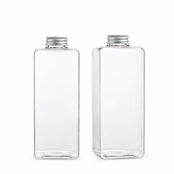 알루미늄 캡 800ml 사각 투명