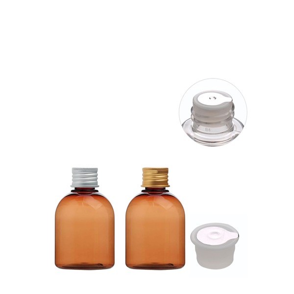 알루미늄 캡(스킨용) BO 100ml 갈색