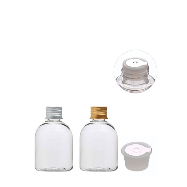 알루미늄 캡(스킨용) BO 100ml 투명
