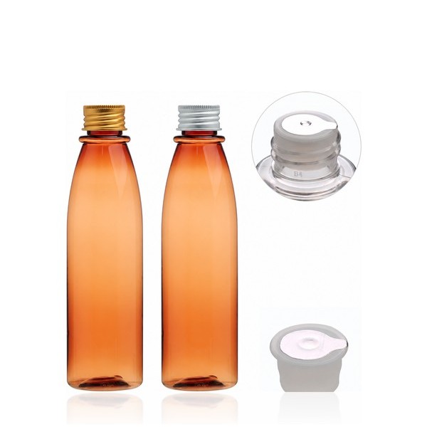 알루미늄 캡(스킨용) M 200ml 갈색