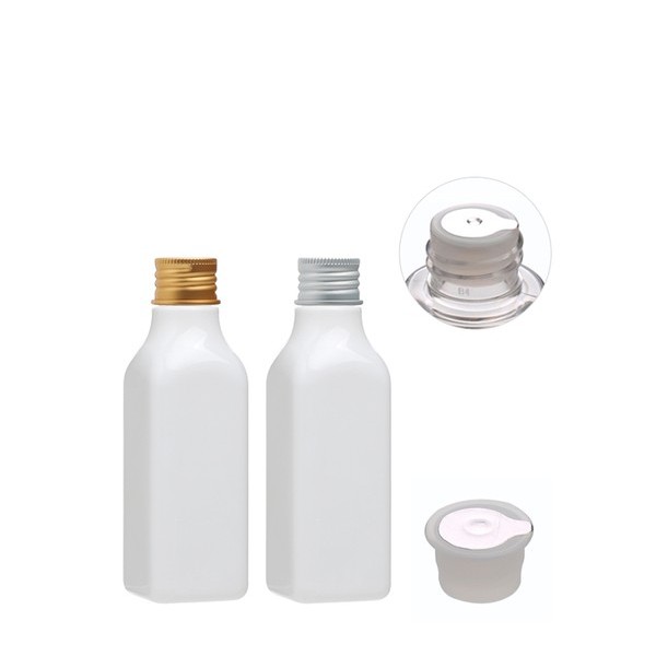 알루미늄 캡(스킨용) 120ml 사각 백색