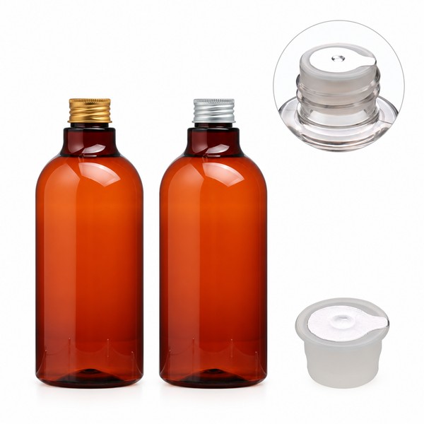 알루미늄 캡(스킨용) 500ml 갈색