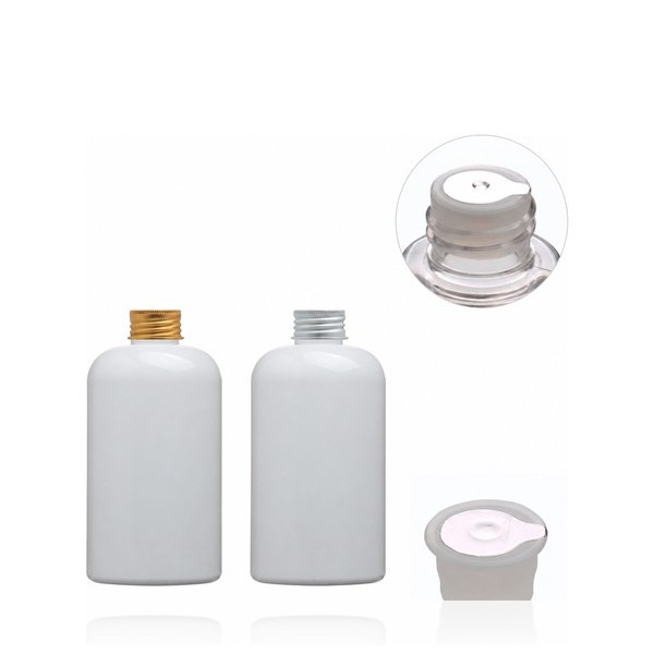 알루미늄 캡(스킨용) 250ml 납작 백색