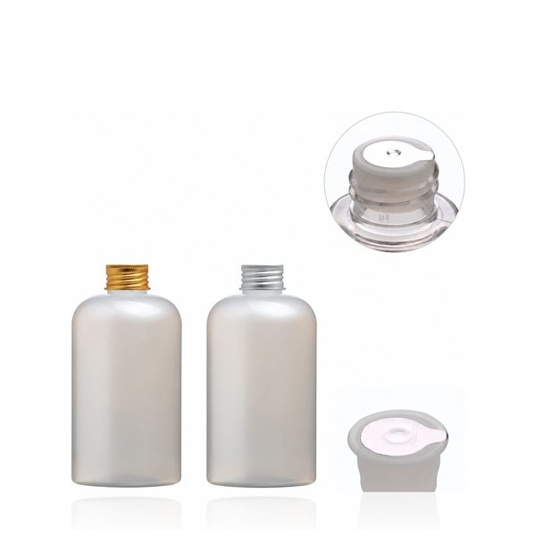 알루미늄 캡(스킨용) 250ml 납작 은펄