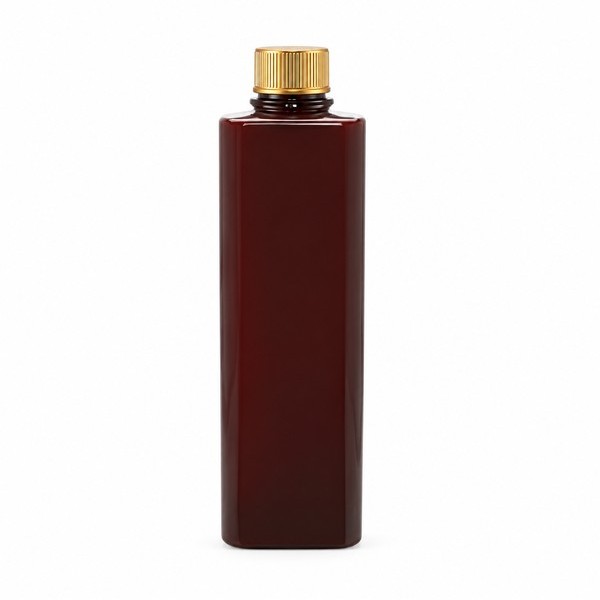 알루미늄 캡(스킨용) 350ml 사각 갈색