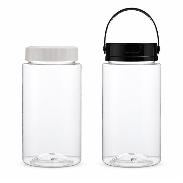 식품 원통 광구 1,200ml BL형 투명