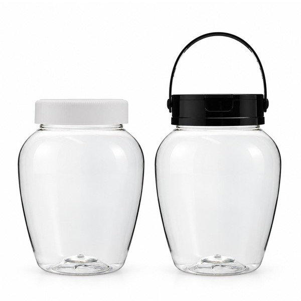 식품 항아리 광구 1,200ml 투명