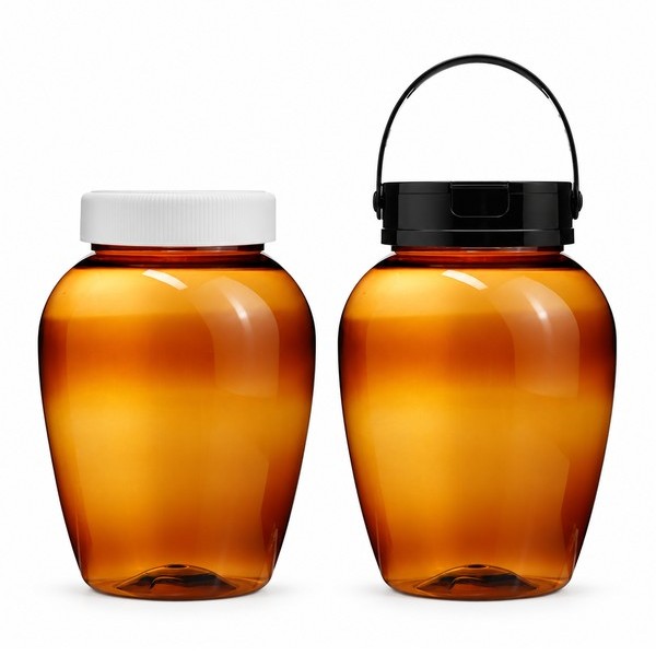 식품 항아리 광구 1,500ml 갈색