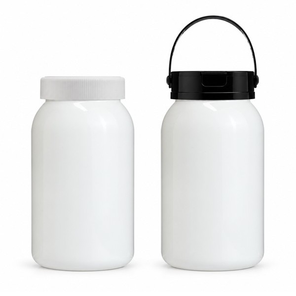 식품 라운드 광구 1,500ml 백색