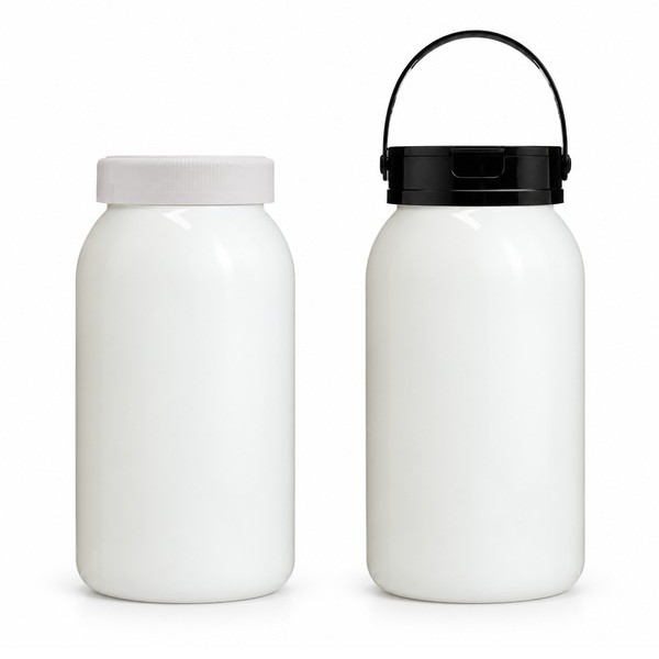 식품 라운드 광구 1,800ml 백색