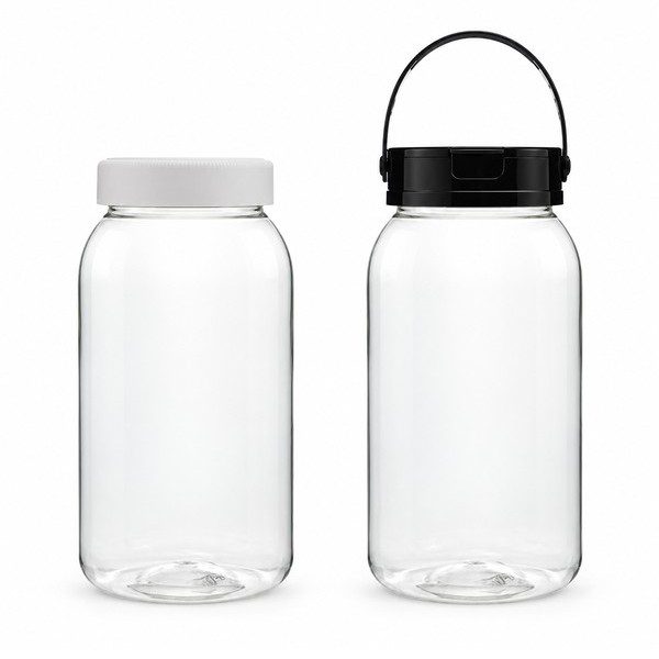 식품 라운드 광구 1,800ml 투명