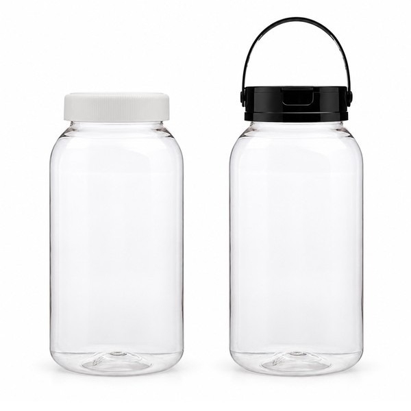 식품 라운드 광구 2,000ml 투명