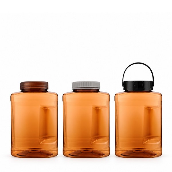 PU캡 3,500ml BB형 갈색
