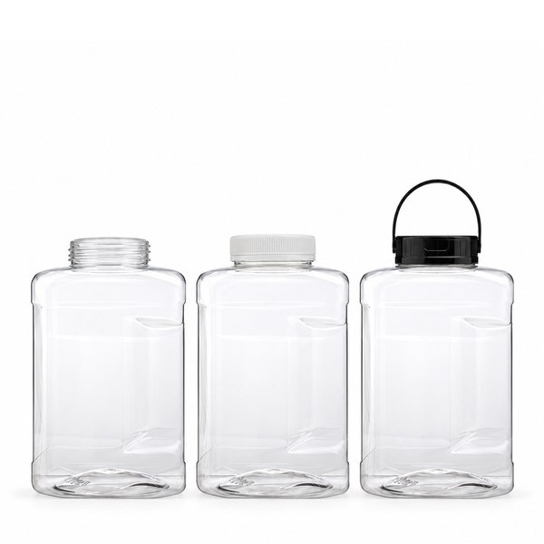 식품 사각 광구 4,500ml BB형 투명