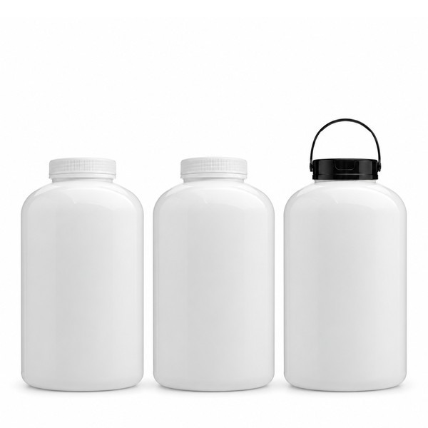 식품 원통 광구 5,000ml AA형 백색